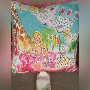 NWT Lilly Pulitzer Indoor/outdoor Pillow